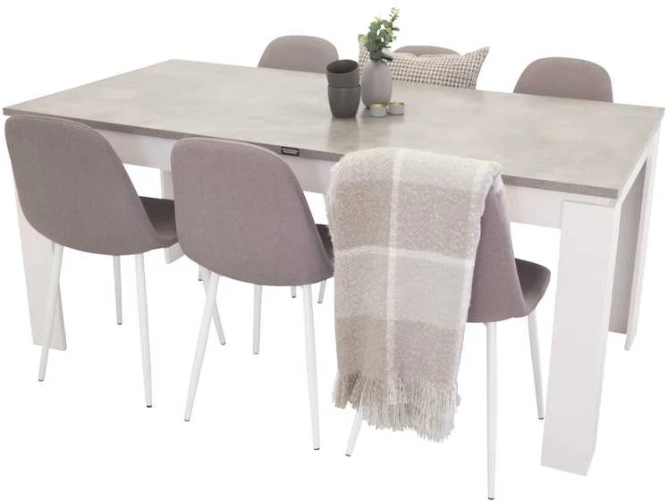 Venture Design Valgomojo kėdė, Polar Matstol, 53x88x46 cm, Pilka