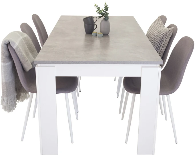 Venture Design Valgomojo kėdė, Polar Matstol, 53x88x46 cm, Pilka