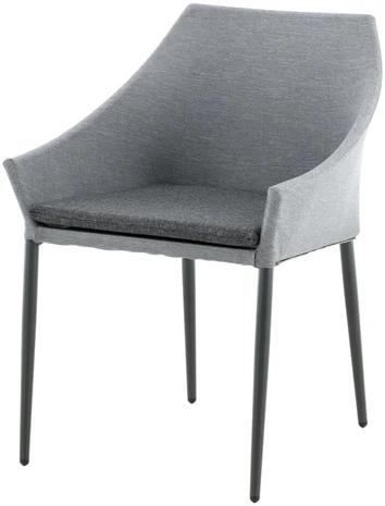 Venture Design Valgomojo kėdė, Spoga, 62x60x81 cm, Pilka