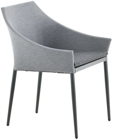 Venture Design Valgomojo kėdė, Spoga, 62x60x81 cm, Pilka