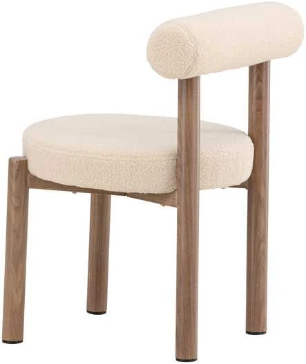 Venture Design Valgomojo kėdė Tillo 49x49 cm Balto plieno
