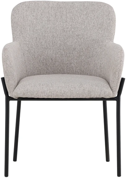 Venture Design Valgomojo kėdė Vätö 51x55 cm smėlio spalvos plienas