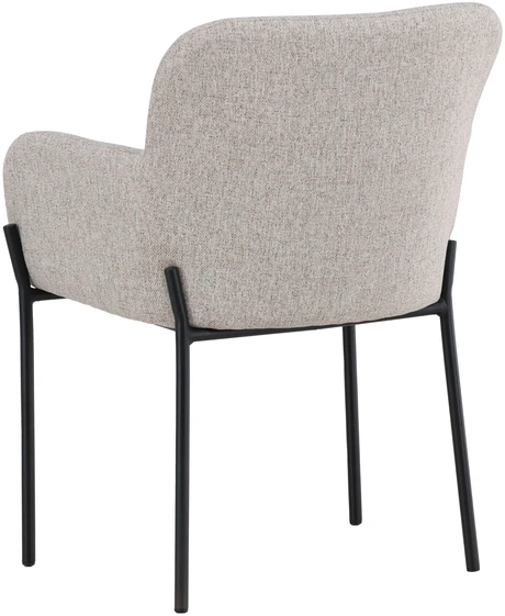 Venture Design Valgomojo kėdė Vätö 51x55 cm smėlio spalvos plienas
