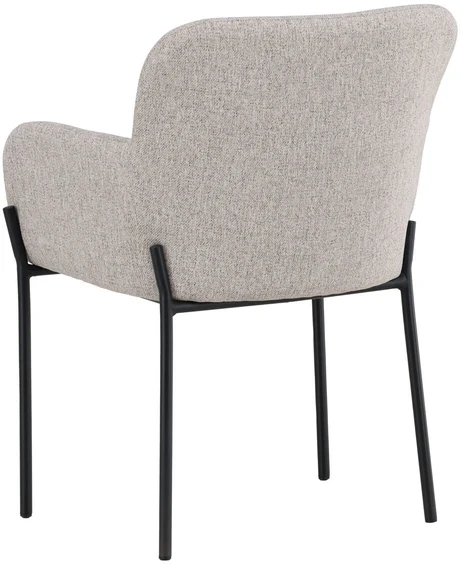 Venture Design Valgomojo kėdė Vätö 51x55 cm smėlio spalvos plienas
