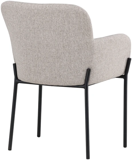 Venture Design Valgomojo kėdė Vätö 51x55 cm smėlio spalvos plienas