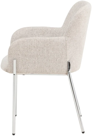 Venture Design Valgomojo kėdė Vätö 51x55x46 cm smėlio spalvos audinys