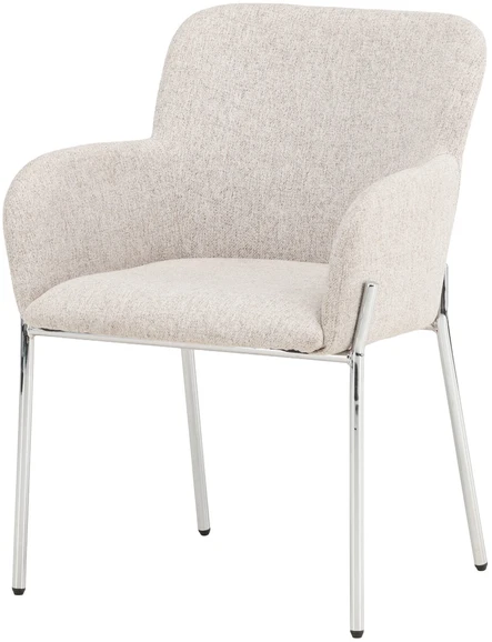 Venture Design Valgomojo kėdė Vätö 51x55x46 cm smėlio spalvos audinys