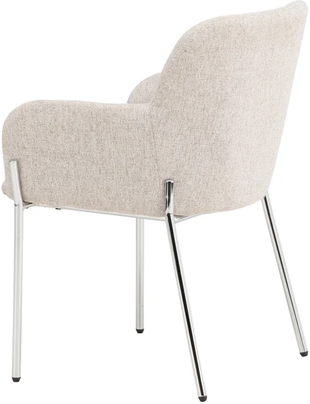 Venture Design Valgomojo kėdė Vätö 51x55x46 cm smėlio spalvos audinys