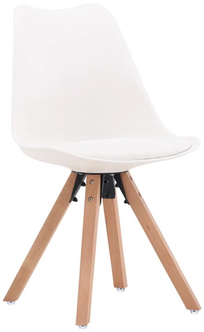 Venture Design Valgomojo kėdė, Zeno 2 vnt., 56x48x84 cm, Balta