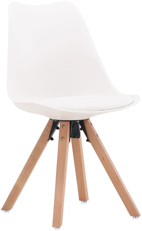 Venture Design Valgomojo kėdė, Zeno 2 vnt., 56x48x84 cm, Balta