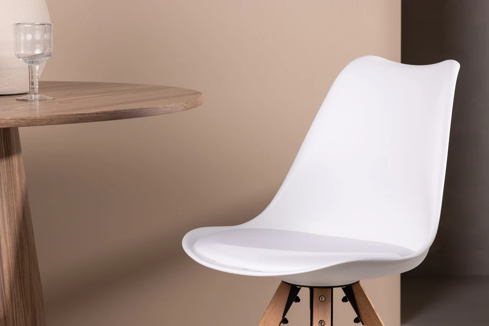 Venture Design Valgomojo kėdė, Zeno 2 vnt., 56x48x84 cm, Balta