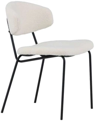 Venture Design Valgomojo kėdės Chico, 2 vnt., 57x50x79 cm, baltos