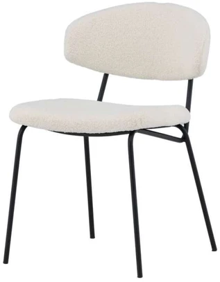 Venture Design Valgomojo kėdės Chico, 2 vnt., 57x50x79 cm, baltos
