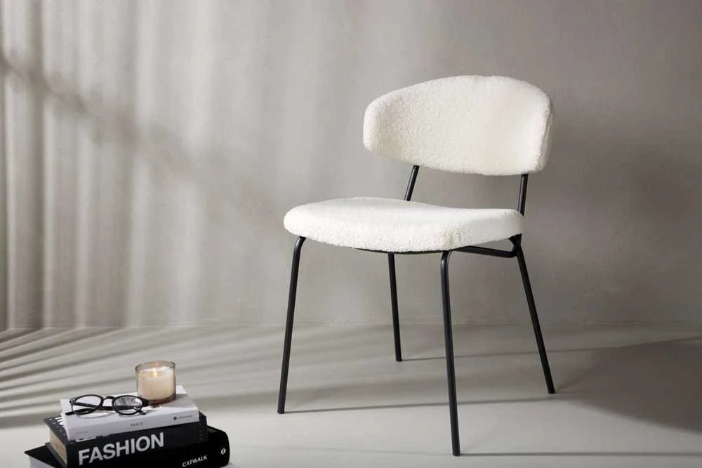 Venture Design Valgomojo kėdės Chico, 2 vnt., 57x50x79 cm, baltos