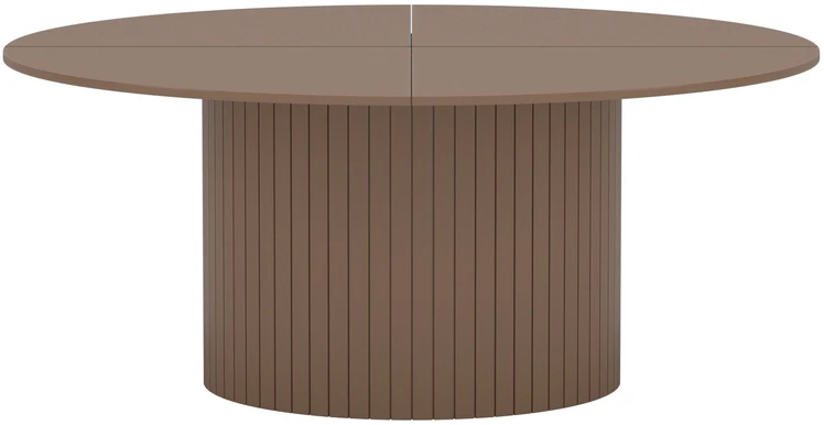 Venture Design Valgomojo stalas 180 cm smėlio spalvos MDF