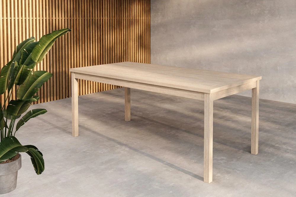 Venture Design Valgomojo stalas 90x180 cm balinto ąžuolo