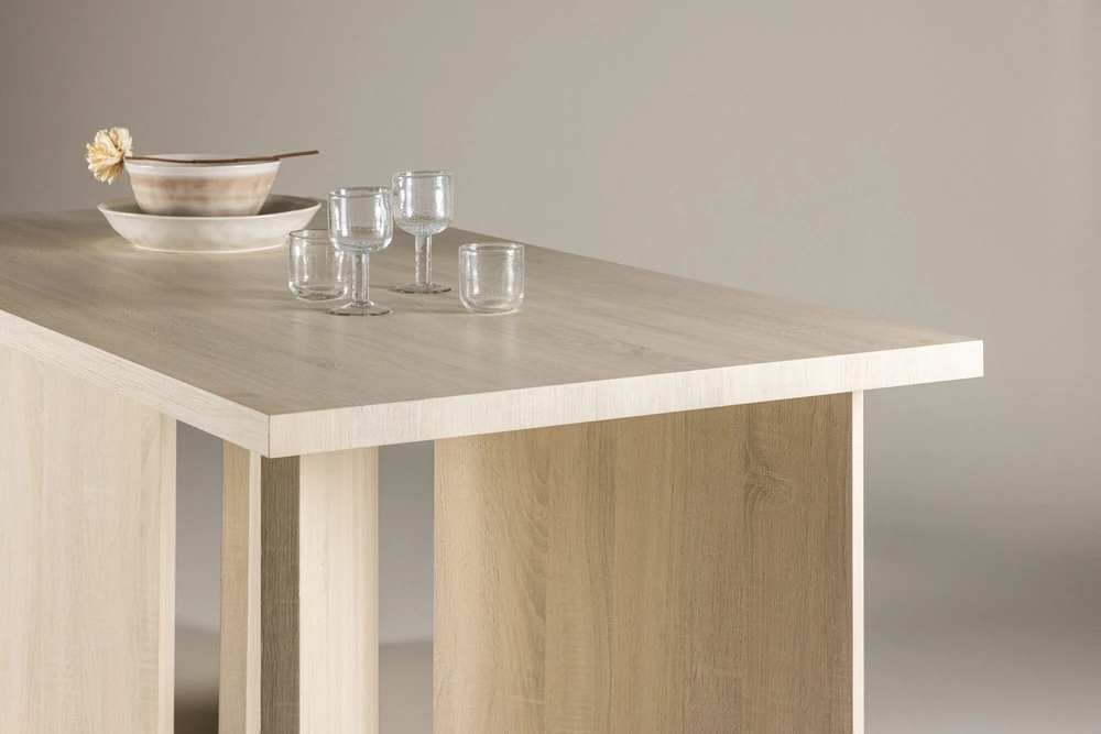 Venture Design Valgomojo stalas, Bassholmen, 90x180 cm, balintas