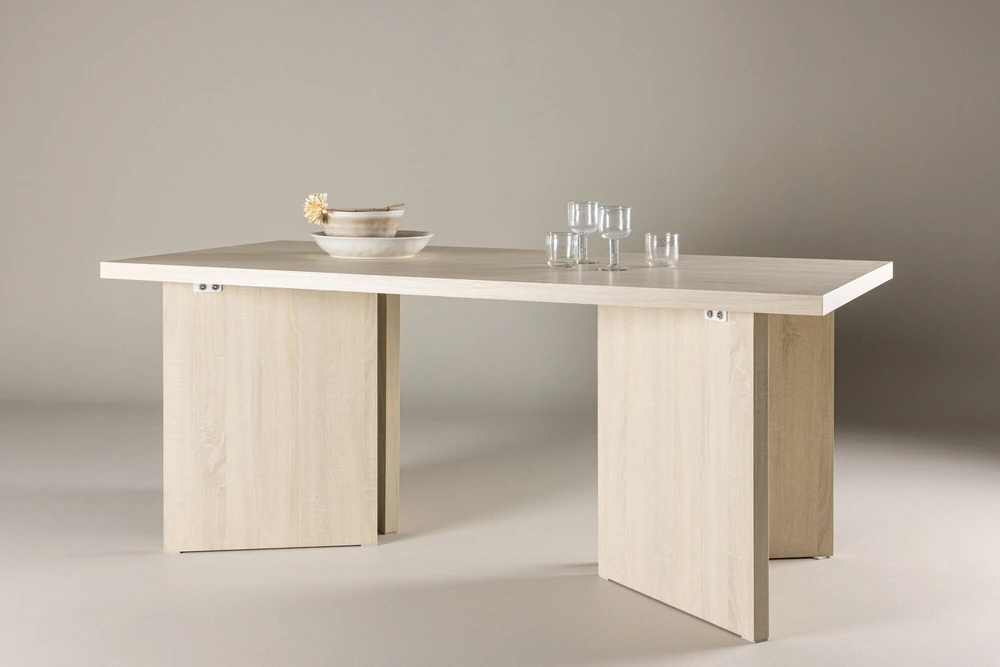 Venture Design Valgomojo stalas, Bassholmen, 90x180 cm, balintas