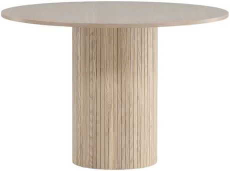 Venture Design Valgomojo stalas, Bianca, ø110 cm, balintas
