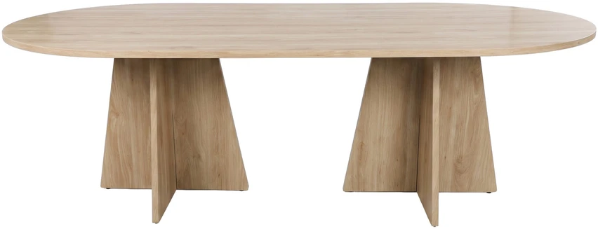 Venture Design Valgomojo stalas Bootcut Oval, 200 x 100, ąžuolo
