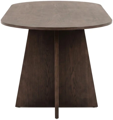 Venture Design Valgomojo stalas Bootcut Oval, 200 x 100, moka