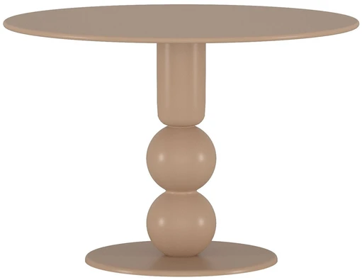 Venture Design Valgomojo stalas Boule MDF smėlio spalvos