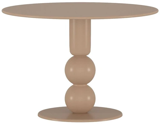 Venture Design Valgomojo stalas Boule MDF smėlio spalvos