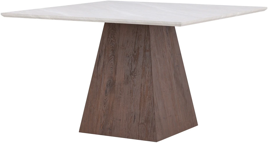 Venture Design Valgomojo stalas Cael 120x120x75 cm Šviesiai pilkas