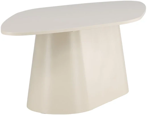 Venture Design Valgomojo stalas Diamond 210x110x75 cm Smėlio spalvos MDF