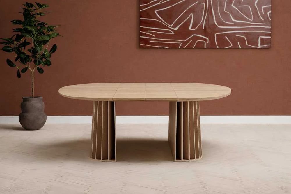 Venture Design Valgomojo stalas Dope MDF natūralus