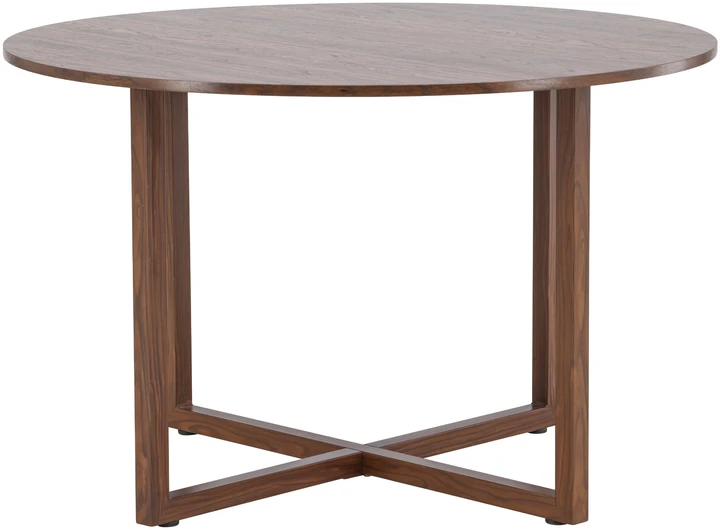 Venture Design Valgomojo stalas Durango 120x75 cm riešutas plienas MDF