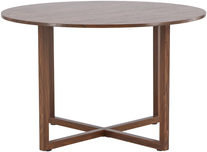 Venture Design Valgomojo stalas Durango 120x75 cm riešutas plienas MDF