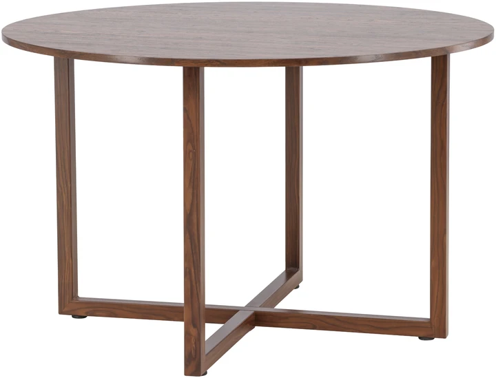 Venture Design Valgomojo stalas Durango 120x75 cm riešutas plienas MDF