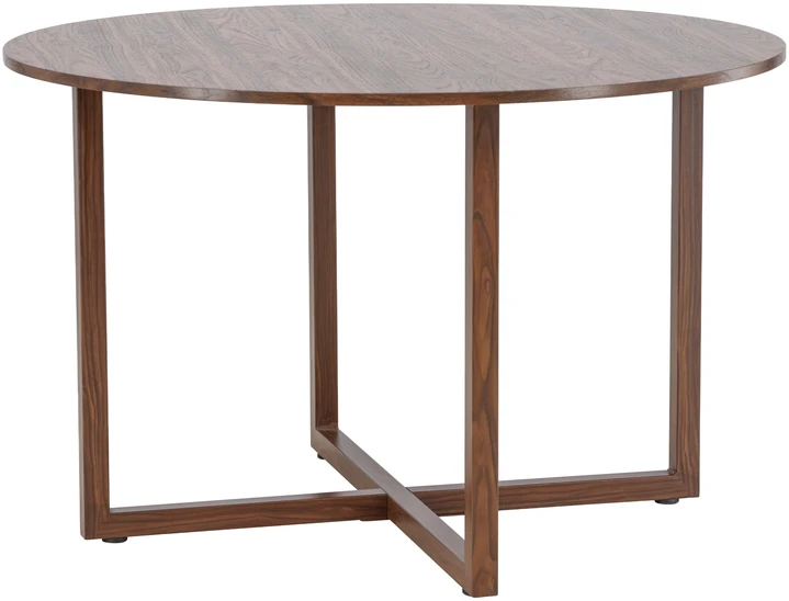 Venture Design Valgomojo stalas Durango 120x75 cm riešutas plienas MDF