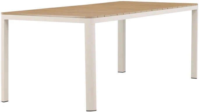 Venture Design Valgomojo stalas Etna smėlio spalvos, aliuminis
