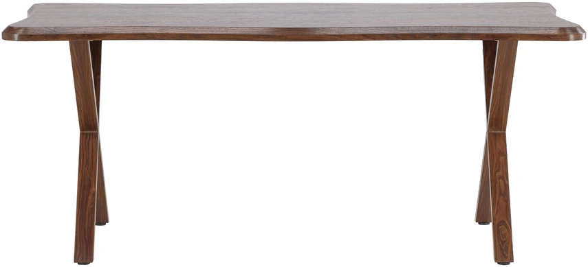 Venture Design Valgomojo stalas Fiona 180x90x75 cm riešutmedžio MDF