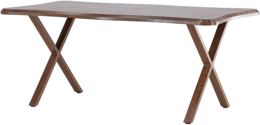 Venture Design Valgomojo stalas Fiona 180x90x75 cm riešutmedžio MDF