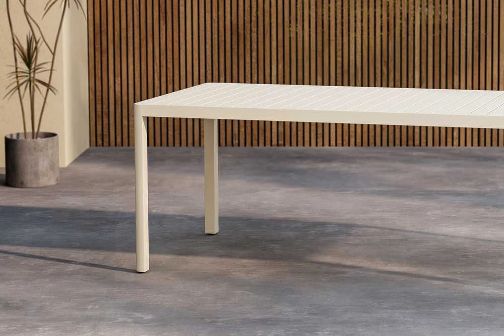 Venture Design Valgomojo stalas Giardini 200x90x72 cm Smėlio spalvos