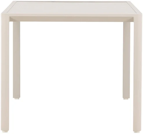 Venture Design Valgomojo stalas Giardini 150x85x72 cm Smėlio spalvos Aliuminis