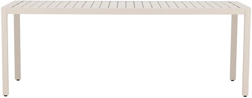 Venture Design Valgomojo stalas Giardini 200x90x72 cm Smėlio spalvos