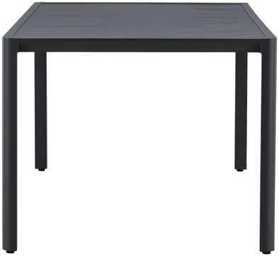 Venture Design Valgomojo stalas Giardini 200x90x72 cm Juodas Aliuminis