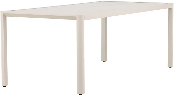 Venture Design Valgomojo stalas Giardini 200x90x72 cm Smėlio spalvos