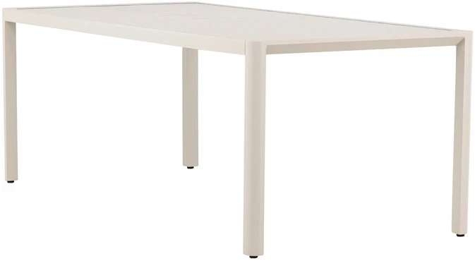 Venture Design Valgomojo stalas Giardini 200x90x72 cm Smėlio spalvos