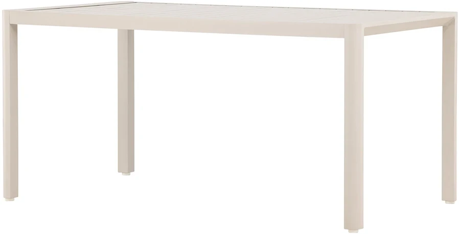 Venture Design Valgomojo stalas Giardini 150x85x72 cm Smėlio spalvos Aliuminis