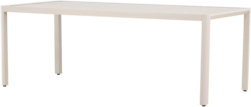Venture Design Valgomojo stalas Giardini 200x90x72 cm Smėlio spalvos