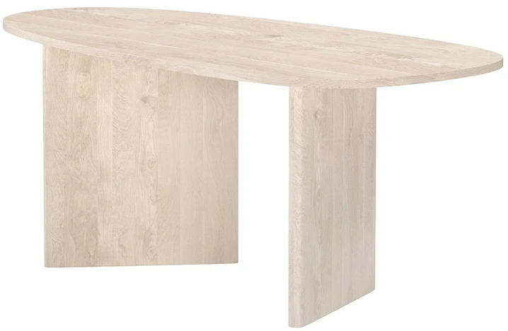 Venture Design Valgomojo stalas Grönvik Ovalus Natūralus MDF