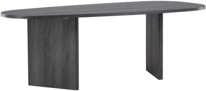 Venture Design Valgomojo stalas, Grönvik, 220x100 cm, Juodas