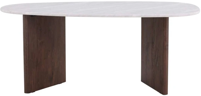 Venture Design Valgomojo stalas, Grönvik, 180x90 cm, Šviesiai pilkas