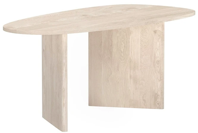 Venture Design Valgomojo stalas Grönvik Ovalus Natūralus MDF