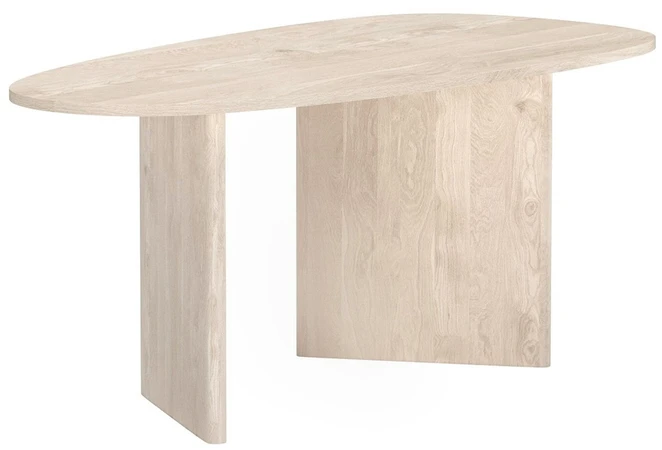 Venture Design Valgomojo stalas Grönvik Ovalus Natūralus MDF